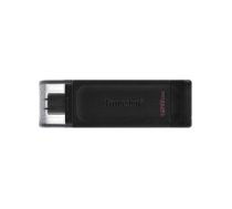 Kingston Technology DataTraveler 70 USB flash drive 128 GB USB Type-C 3.2 Gen 1 (3.1 Gen 1) Black