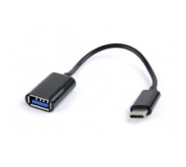 Gembird A-OTG-CMAF2-01 USB cable 0.2 m USB Type-C USB Type-A Black