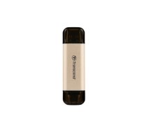 Transcend JetFlash 930C USB flash drive 128 GB USB Type-A / USB Type-C 3.2 Gen 1 (3.1 Gen 1) Gold