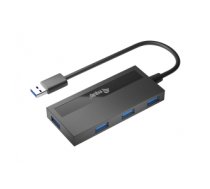 Equip 4-Port USB 3.0 Hub with USB-C Adapter