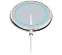 CANYON wireless charger WS-100 15W Magnetic Silver CNS-WCS100 CNS-WCS100