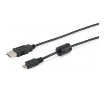 Equip USB 2.0 Type A to Micro-B Cable, 1.0m , Black