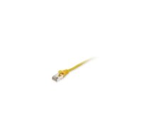 Equip Cat.6A S/FTP Patch Cable, 0.25m, Yellow