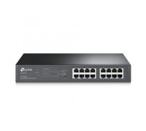 TP-LINK TL-SG1016PE network switch Managed Gigabit Ethernet (10/100/1000) Black Power over Ethernet (PoE)