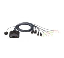 Aten CS22DP-AT KVM switch Black