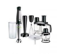 BRAUN Hand Blender MQ 7087X, 1000W, 1.5L Food processor bowl, ActiveBlade, SmartSpeed, Inox/Black MQ7087X MQ7087X