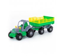 Traktors ar piekabi un kausu Krepiš (503х130х140 mm) 1+ PL44808 PL44808