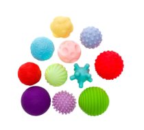 Fillikid Sensory Balls Art.TL828 Ģimnastikas bumbas komplekts, 11 gab. 9120094654680