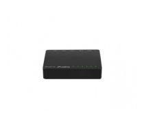 Lanberg DSP2-1005-12V network switch Unmanaged Gigabit Ethernet (10/100/1000) Black