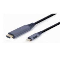 Gembird USB Type-C Male - HDMI Male 1.8m Space Grey CC-USB3C-HDMI-01-6