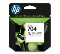 HP 704 Tri-color Original Ink Advantage Cartridge ink cartridge 1 pc(s) Cyan, Magenta, Yellow CN693AE