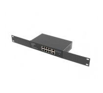 Lanberg Switch PoE+ Rack 10"/19"  RSFE-8P-2GE-120 RSFE-8P-2GE-120