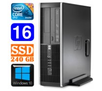 HP 8100 Elite SFF i5-650 16GB 240SSD DVD WIN10