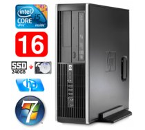 HP 8100 Elite SFF i5-650 16GB 240SSD+2TB DVD WIN7Pro