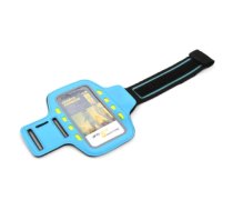 PLATINET SPORT ARMBAND FOR SMARTPHONE BLUE WITH LED POSLBL POSLBL