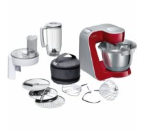 Bosch MUM58720 food processor 3.9 L Gray, Red, Stainless steel 1000 W