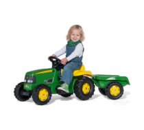 Bērnu traktors ar pedāļiem ar piekabi rollyKid John Deere  (2,5-5 gadiem) Vācija 012190  012190