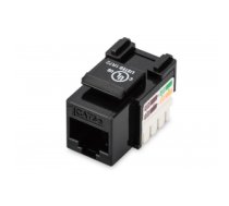 Class D CAT 5e Keystone Jack | DN-93501 | Unshielded RJ45 to LSA | Cable installation via LSA strips, color coded according to EIA/TIA 568 A & B; The Cat 5e keystone module supports transmission speeds of up to 1 GBit/s & 100 MHz in connection with cat. 5