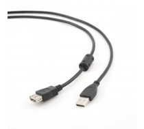 Gembird 1.8m USB 2.0 A M/FM USB cable USB A Black CCP-USB2-AMAF-6
