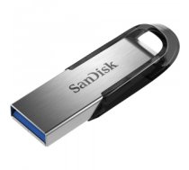 Sandisk ULTRA FLAIR USB zibatmiņa 64 GB USB Type-A 3.2 Gen 1 (3.1 Gen 1) Melns, Sudrabs