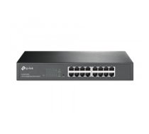 TP-LINK TL-SG1016DE tīkla pārslēgs Vadīts L2 Gigabit Ethernet (10/100/1000) Melns