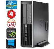 HP 8100 Elite SFF i5-750 4GB 480SSD GT1030 2GB DVD WIN10