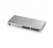 Zyxel GS1008HP Unmanaged Gigabit Ethernet (10/100/1000) Gray Power over Ethernet (PoE)