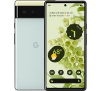 Mobilais Telefons google Pixel 6 Sorta Seafoam, 6.4 ", AMOLED, 1080 x 2400, Google Tensor, Internal RAM 8 GB, 128 GB, Nano-SIM, 3G, 4G, 5G, Main camera 50+12 MP, Secondary camera 8 MP, Android, 12, 4614 mAh Pixel 6 5G Sorta Seafoam
