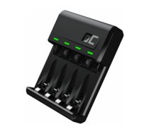 Green Cell GC VitalCharger Ni-MH AA and AAA Battery Charger with Micro USB and USB-C port GRADGC01