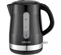 Brock Electronics BROCK Elektriskā tējkanna, melna 1,7L, 1850-2200W WK 9904 BK