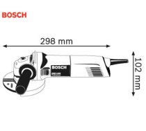 Leņķa slīpmašīna Bosch GWS1400-125