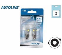 AUTO SPULDZE LED 12V 3W BAX9S CANBUS 12036