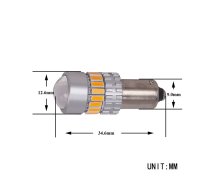 LED AUTO SPULDZE 12-24V BA9S CANBUS 6000k 2gb.