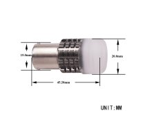 LED AUTO SPULDZE 12-24V BAY15d CANBUS 6000k 2gb.