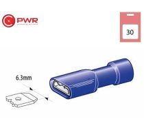 Flat terminals 6.3mm