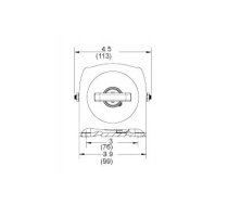 ELEKTRISKĀ VINČĀ  ROCK 12V 907 KG,  3,9MMX15M