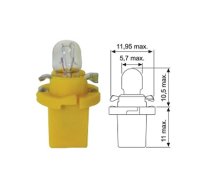 Plastic socket bulb