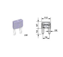 Fuse mini GM 3A