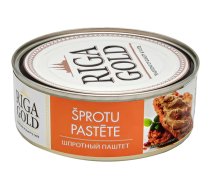 Rīgas Zelts šprotu pastēte 240g