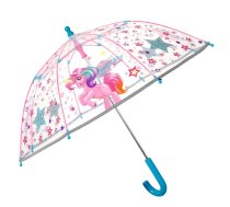Perletti lietussargs caurspīdīgs Vienradzis