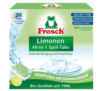 Frosch tabletes trauku mašīnām ar citrona smaržu 26gab