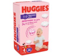 Huggies Pants biksītes meitenēm S4 9-14kg 36gab