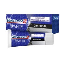 Blend-A-Med 3D White zobu pasta Charcoal 75ml