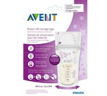 Philips Avent krūts piena uzglabāšanas maisiņi 180ml 25gab