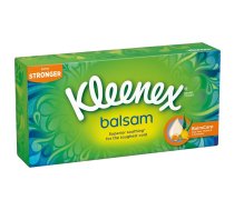 Kleenex Balsam kosmētiskās salvetes ar kliņģerīšu ekstraktu kārbā 3kārtu 72gab