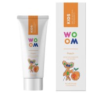 Woom zobu pasta bērniem Kids Peach 3-8g 50ml