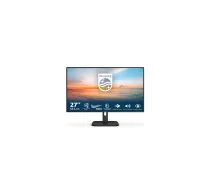 Philips | 27E1N1200A/00 | 27 | IPS | FHD | 16:9 | 120 Hz | 4 ms | 1920 x 1080 pikseļi | 300 cd/m² | HDMI pieslēgvietu skaits: 1 | Melns
