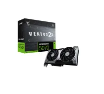 MSI GeForce RTX 5070 12G VENTUS 2X OC | NVIDIA | 12 GB | GeForce RTX 5070 | GDDR7 | HDMI portu skaits: 1 | PCI Express Gen 5