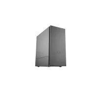 Cooler Master | Silencio S600 ar tērauda sānu paneli | Melns | Mini ITX, Micro ATX, ATX | Barošanas bloks iekļauts Nē