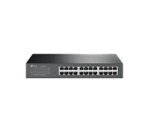 TP-LINK | Komutators | TL-SG1024DE | Tīmeklī pārvaldīts | Montējams plauktā | Gigabit Ethernet (vara) pieslēgvietu skaits: 24 | 36 mēneši